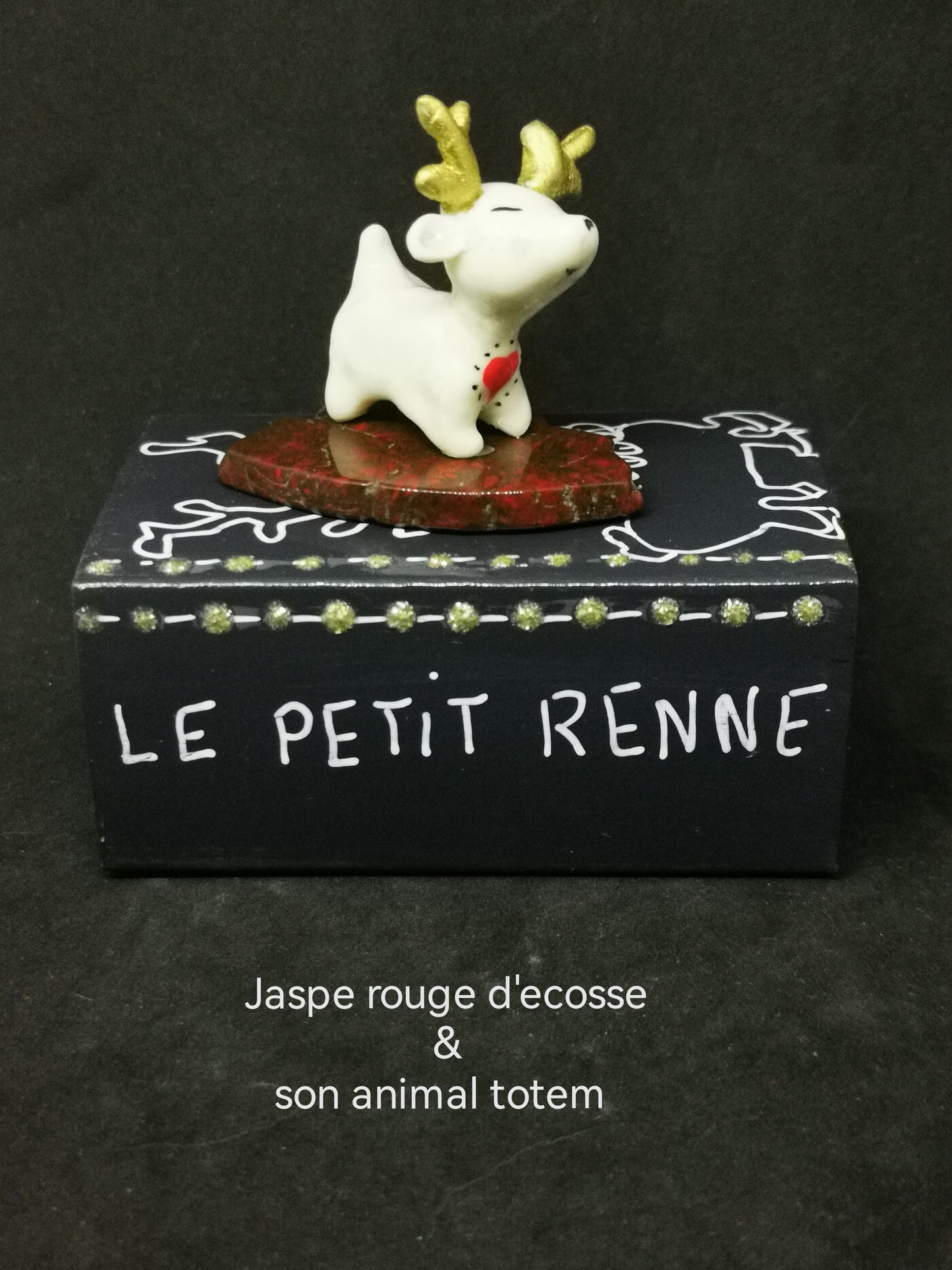 Mini-box "mineral&animal" totem