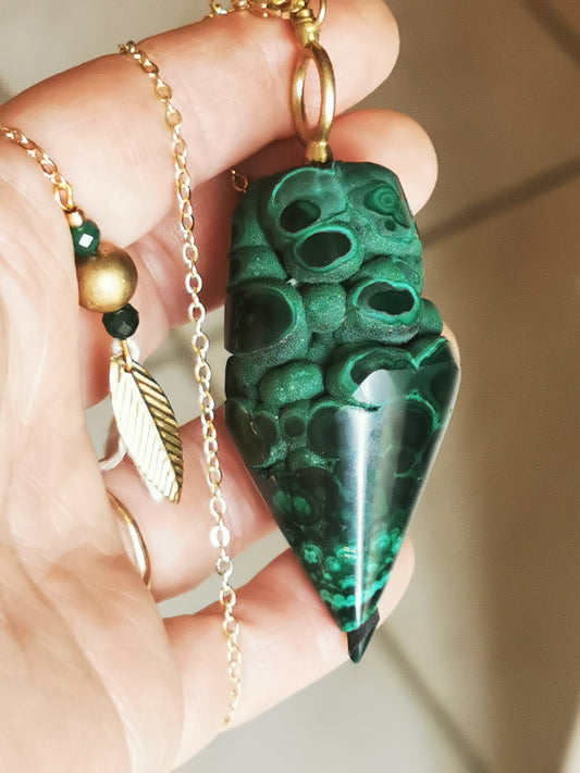 Malachite botroïdale Congo