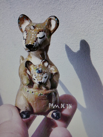 Mini-box "mineral&animal" totem