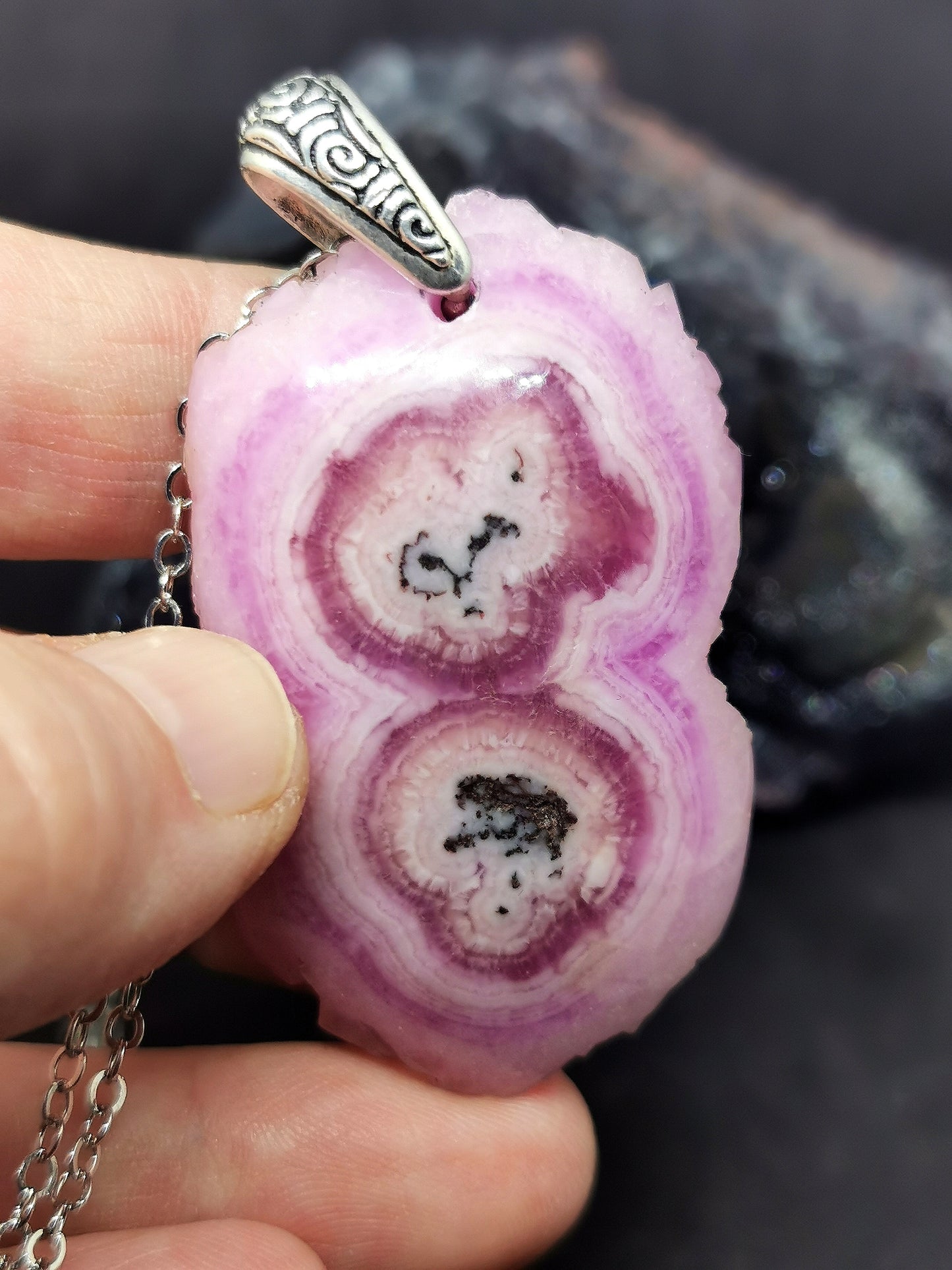 Stalagmite Cobalto-calcite